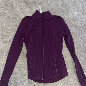 Purple Lululemon define jacket size 4